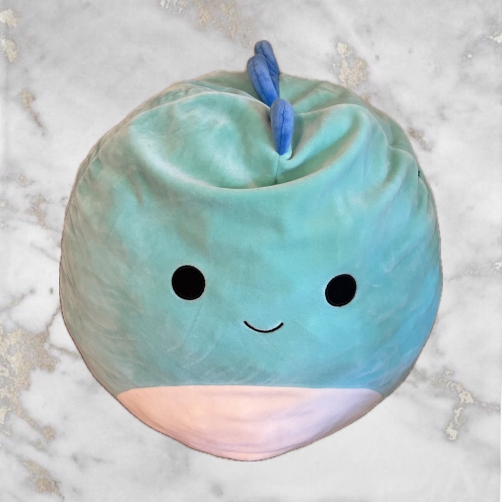 Squishmallows 16" Ben The Teal Dino Plush Toy Dinosaur Medium Pillow Super Soft